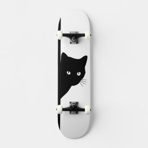 Skateboard Chat noir