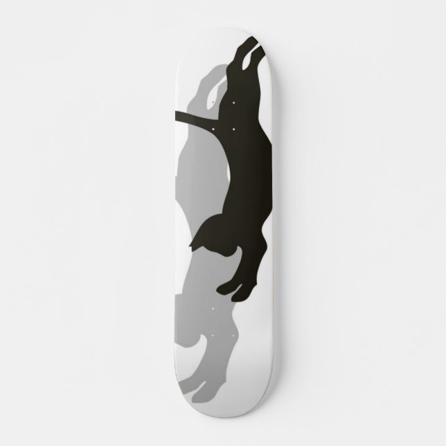 Skateboard Chat noir (Devant)