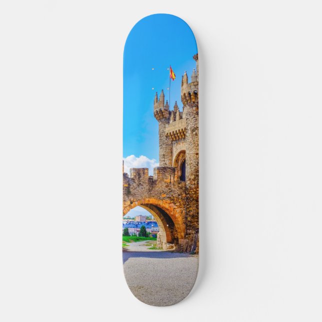Skateboard Château de Templiers (Recto)