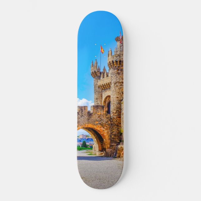 Skateboard Château de Templiers (Recto)