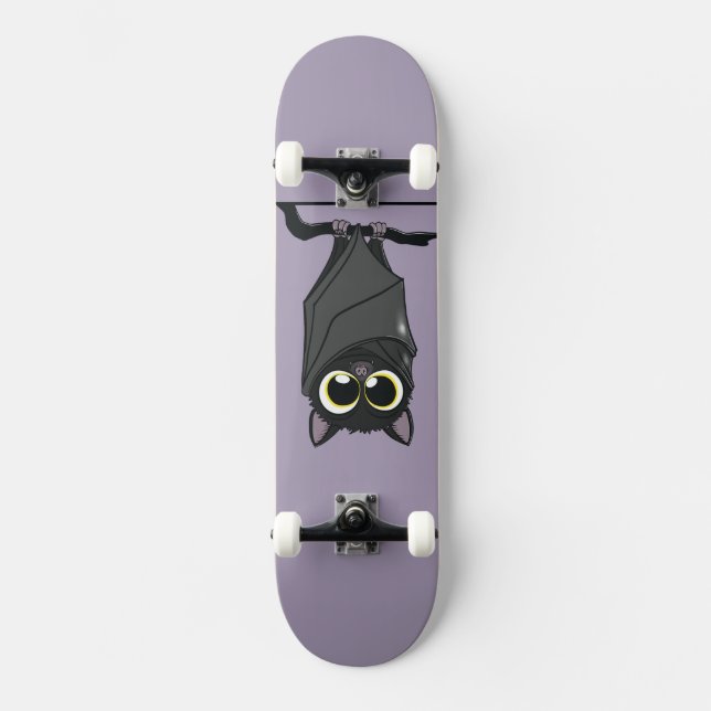 Skateboard Chauve-souris mignonne suspendue  (Recto)