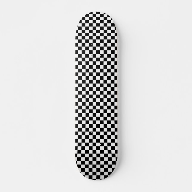 Skateboard Checkerboard (Devant)