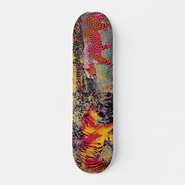 Skateboard Cheetah contre Tiger (Devant)