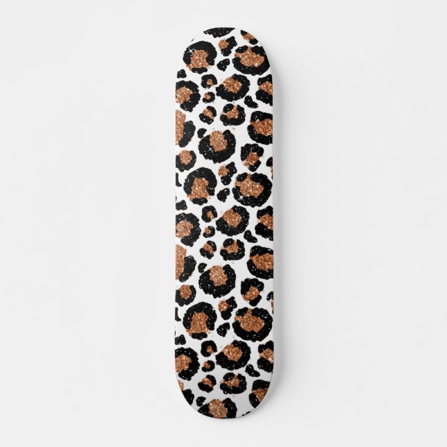 Skateboard Cheetah - Motif Leopard (Devant)