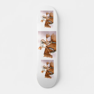 Skateboard Cheval de course et Jockey