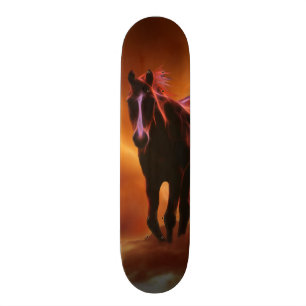 Skateboard Cheval du feu