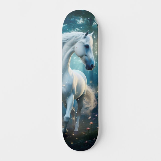 Skateboard Cheval Enchanté (Recto)