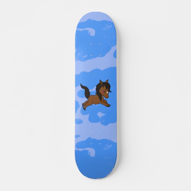 Skateboard Cheval mignon de bébé (Devant)