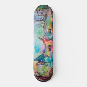 Skateboard Chevalier foncé de TENTATION et trésor du diable