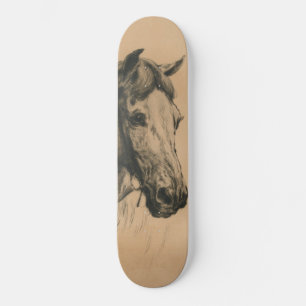 Skateboard Cheval's Head (par Heywood Hardy)