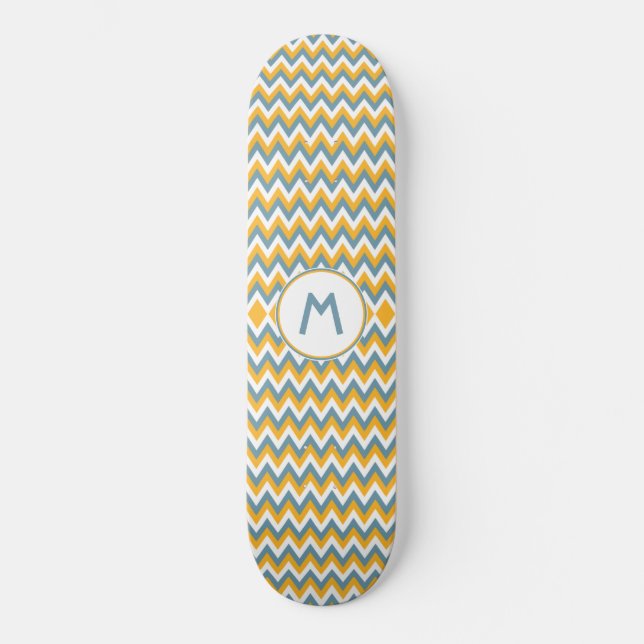 Skateboard Chevron / Zigzag Motif skateboards personnalisés (Recto)
