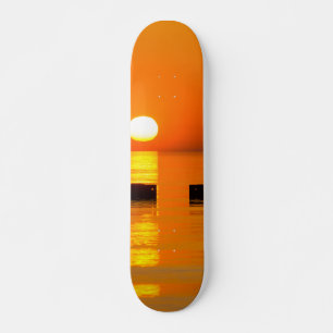 Skateboard Chicago Orange Galore Matin