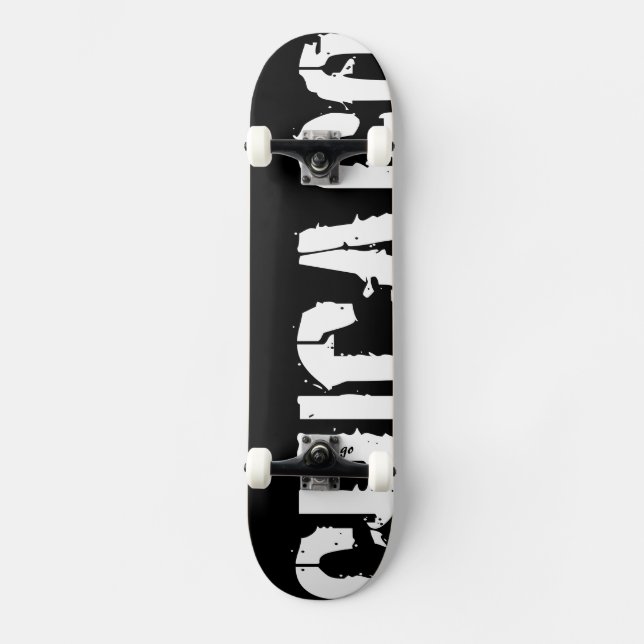 Skateboard Chicago - Patinage de style urbain (Recto)