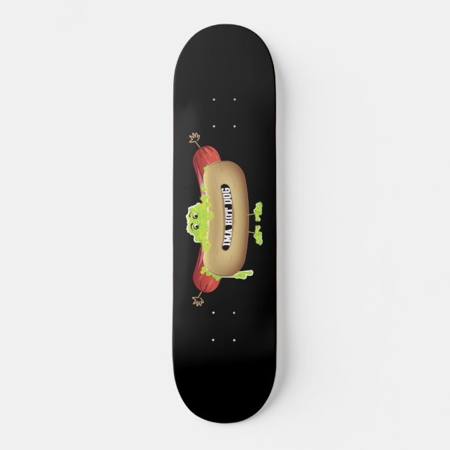 SKATEBOARD CHIEN CHAUD (Recto)