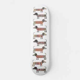 Skateboard Chien de saucisse Dachshund