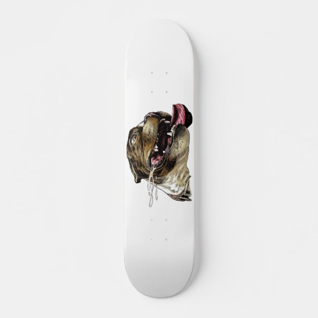 Skateboard Chien heureux - planche à roulettes (Devant)