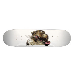 Skateboard Chien heureux - planche à roulettes