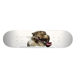 Skateboard Chien heureux - planche à roulettes