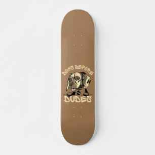 Skateboard CHIENS AVANT DUDES mignonette drôle chien beagle