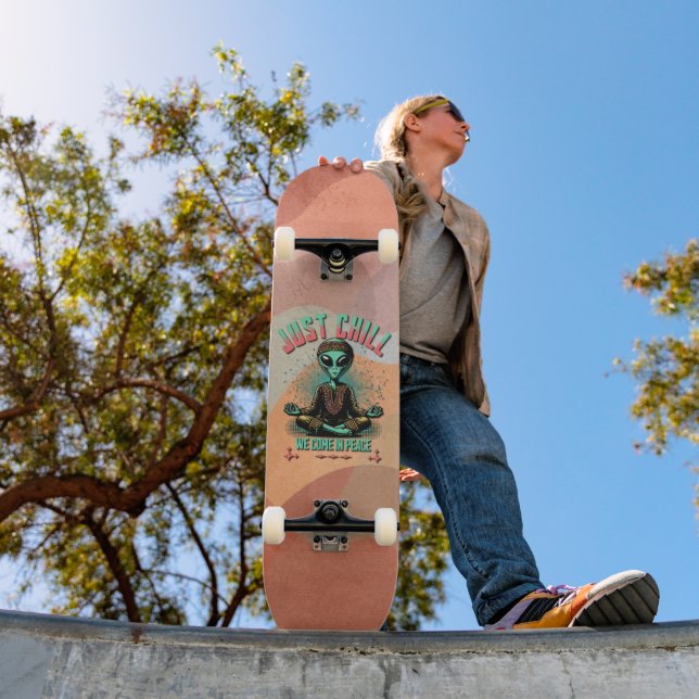 Skateboard Chill, on vient en paix (Extérieur 1)
