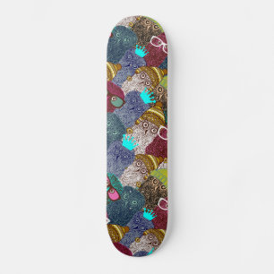 Skateboard Chouette dans la couronne