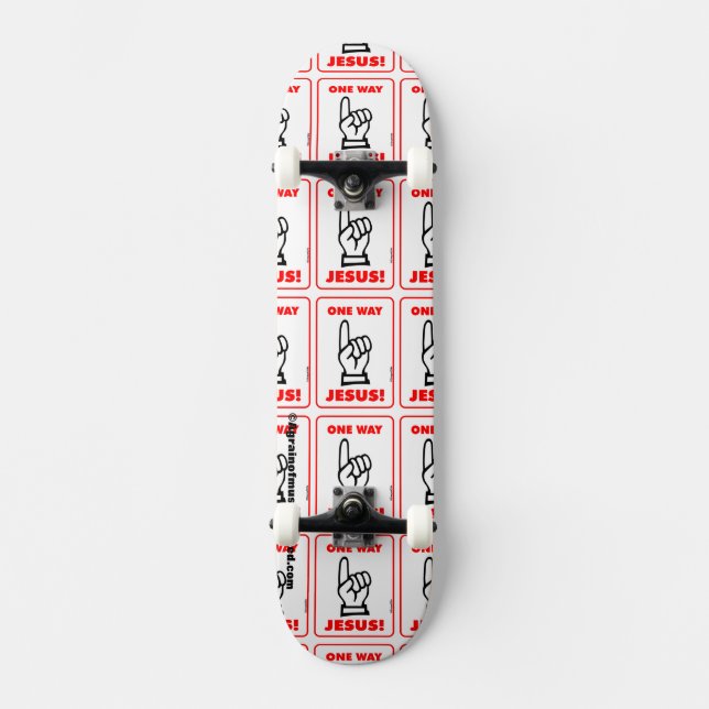Skateboard Chrétien (Recto)
