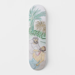 Skateboard Christian Artwork Le bon samaritain