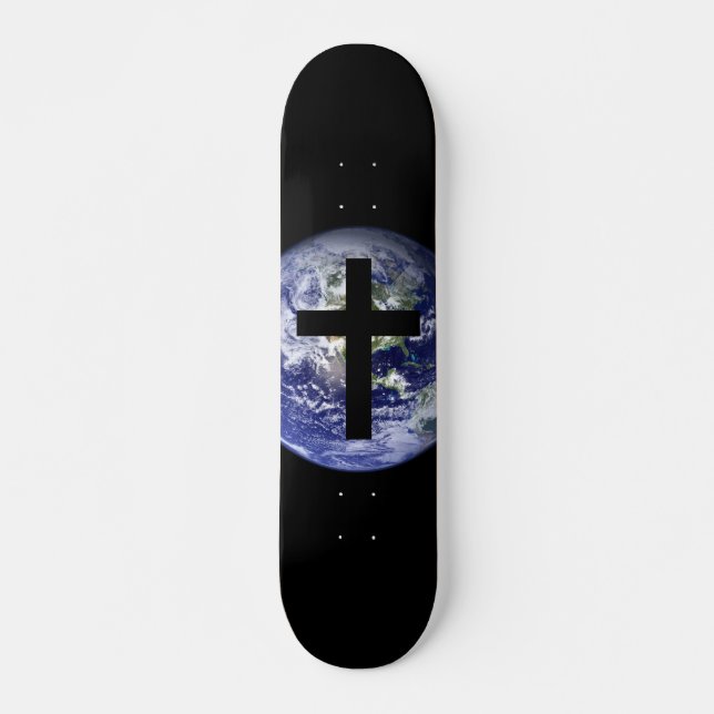 Skateboard Christian World Cross Board (Devant)