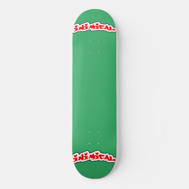 Skateboard ChromaCléVert Inimical Parfait (Recto)