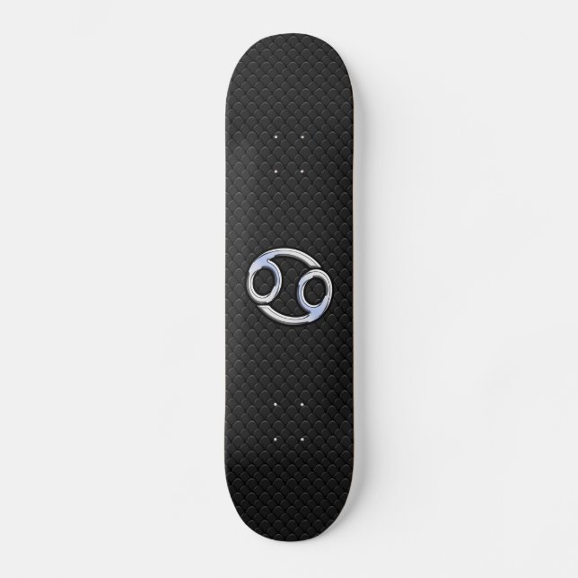 Skateboard Chrome Comme Cancer Zodiac Connexion Snake Skin St (Recto)