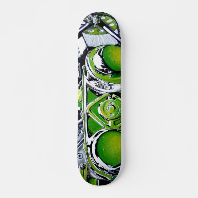 Skateboard Chrome d'été (Devant)