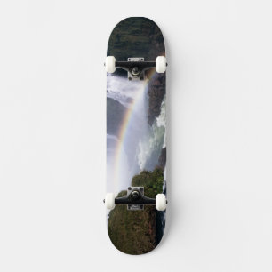 Skateboard Chutes d'Iguassu, État du Paraná, Brésil. Vue aéri