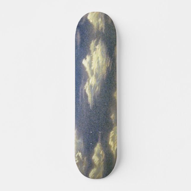 Skateboard Ciel bleu parfait (Devant)