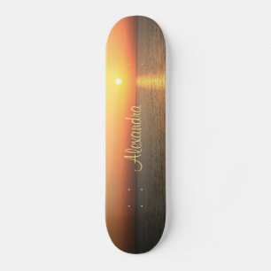 Skateboard Ciel du soleil