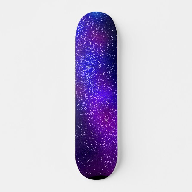 Skateboard Ciel nocturne (Devant)