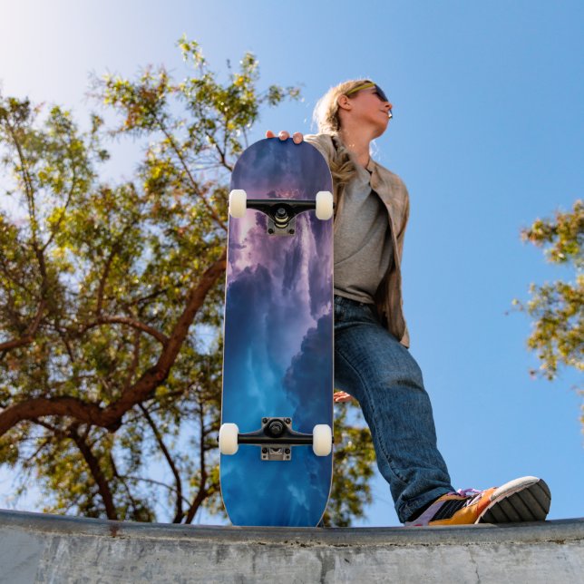 Skateboard Cieux orageux (Extérieur 1)