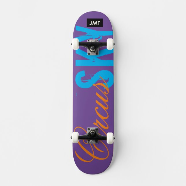 SKATEBOARD CIRCUS SKY SKATEBOARDS / JMT (Recto)