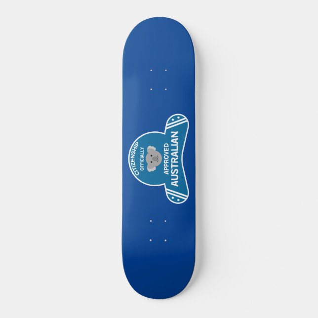 Skateboard Citoyenneté australienne | Aussie Citoyen à deux t (Recto)