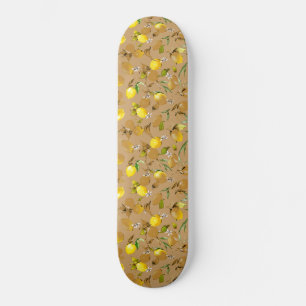 Skateboard citrons d'aquarelle 32