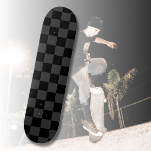 Skateboard Classic moderne noir & fumée noir tableau de bord