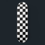Skateboard Classique moderne minimaliste À damiers noir et bl<br><div class="desc">Classic White and Black à damiers motif Découvrez notre collection pour les modèles de skateboard de à damiers (à damiers) motifs les plus cool. Trouvez la planche parfaite pour rouler dans le style aujourd'hui!</div>