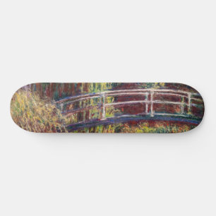 Skateboard Claude Monet - Bassin aux nymphéas, harmonie rose