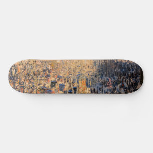 Skateboard Claude Monet - Boulevard des Capucines à Paris
