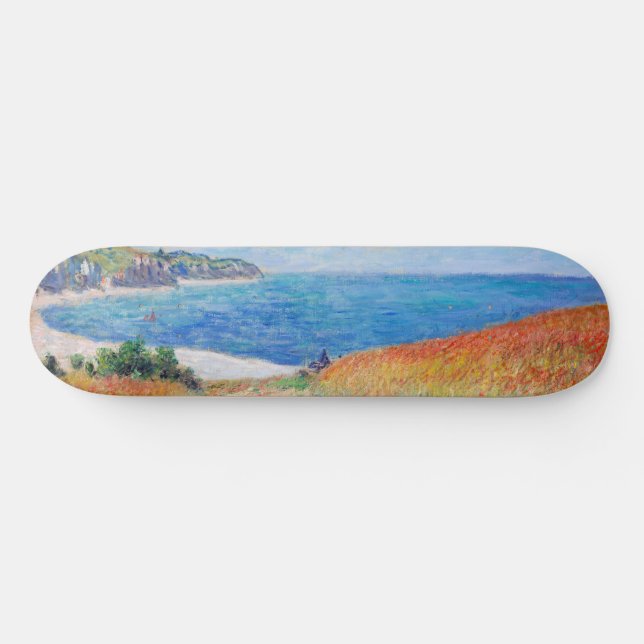 Skateboard Claude Monet - Chemin dans les champs de blé à Pou (Horz)