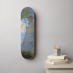 Skateboard Claude Monet Femme à l'ombrelle Beaux-arts