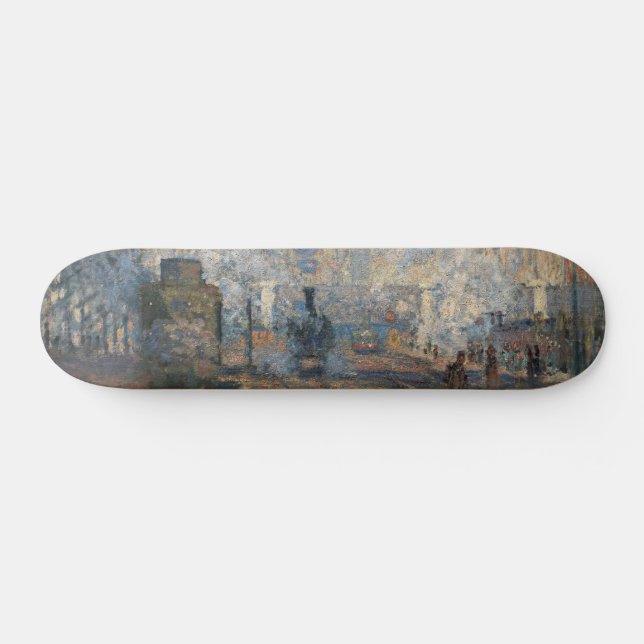 Skateboard Claude Monet - Gare Saint-Lazare Vue extérieure (Horz)