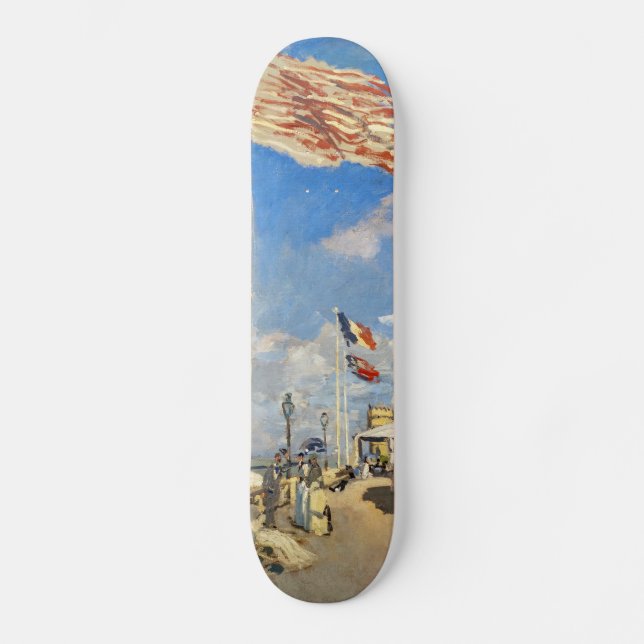 Skateboard Claude Monet - Hôtel des Roches Noires, Trouville (Recto)