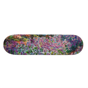 Skateboard Claude Monet : Iris dans le jardin de Monet