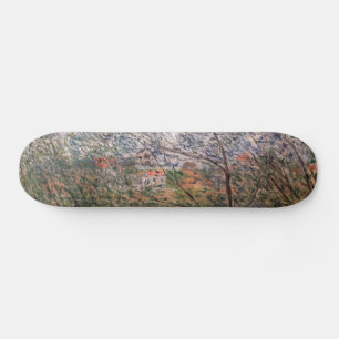 Skateboard Claude Monet - Le printemps à travers les branches