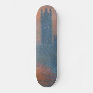 Skateboard Claude Monet - Les Chambres du Parlement Londres